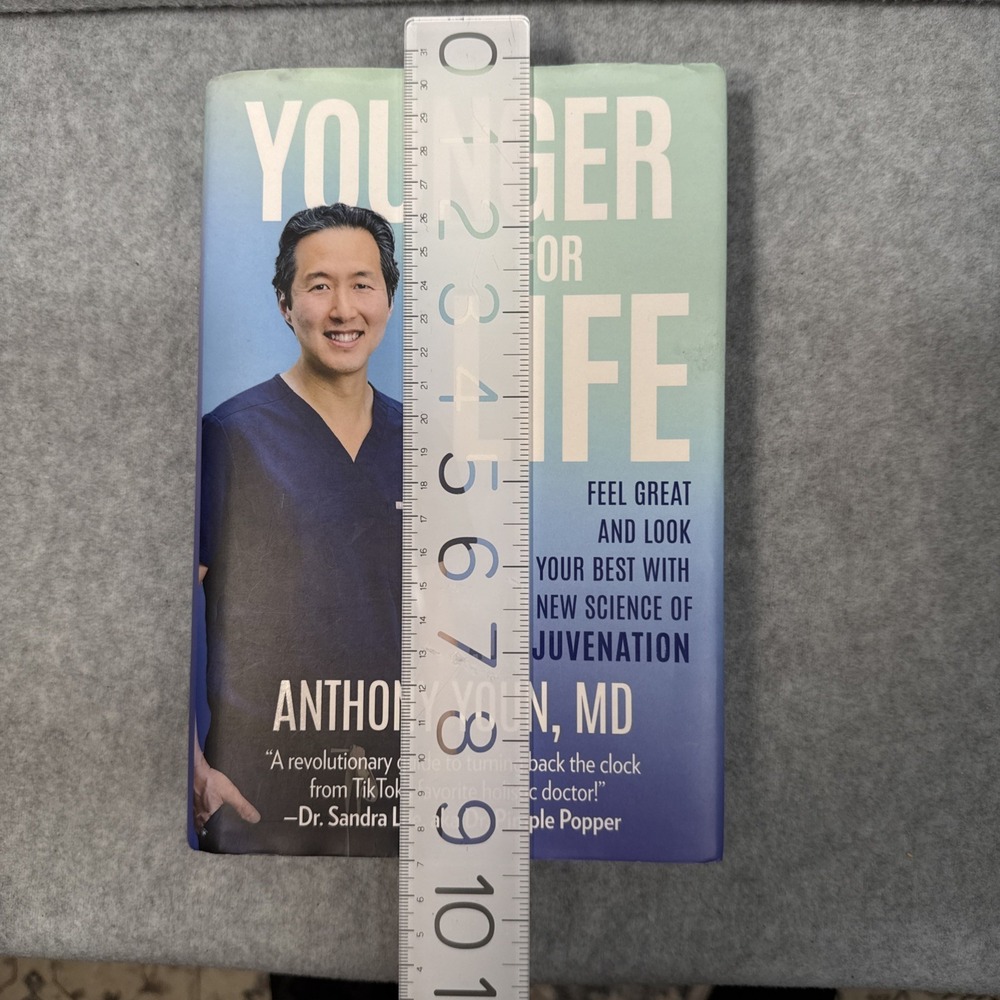 New Younger For Life By Anthony Youn MD Hardcover Holistic Health Longevity - Picture 6 of 9